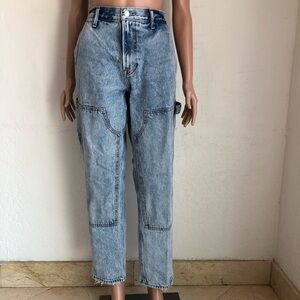 Abercrombie & Fitch Light Blue Boyfriend Jeans